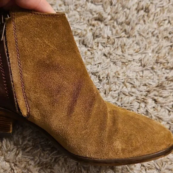 Madewell Leather & Suede Ankle Boots – Size 8.5 - Picture 6 of 11